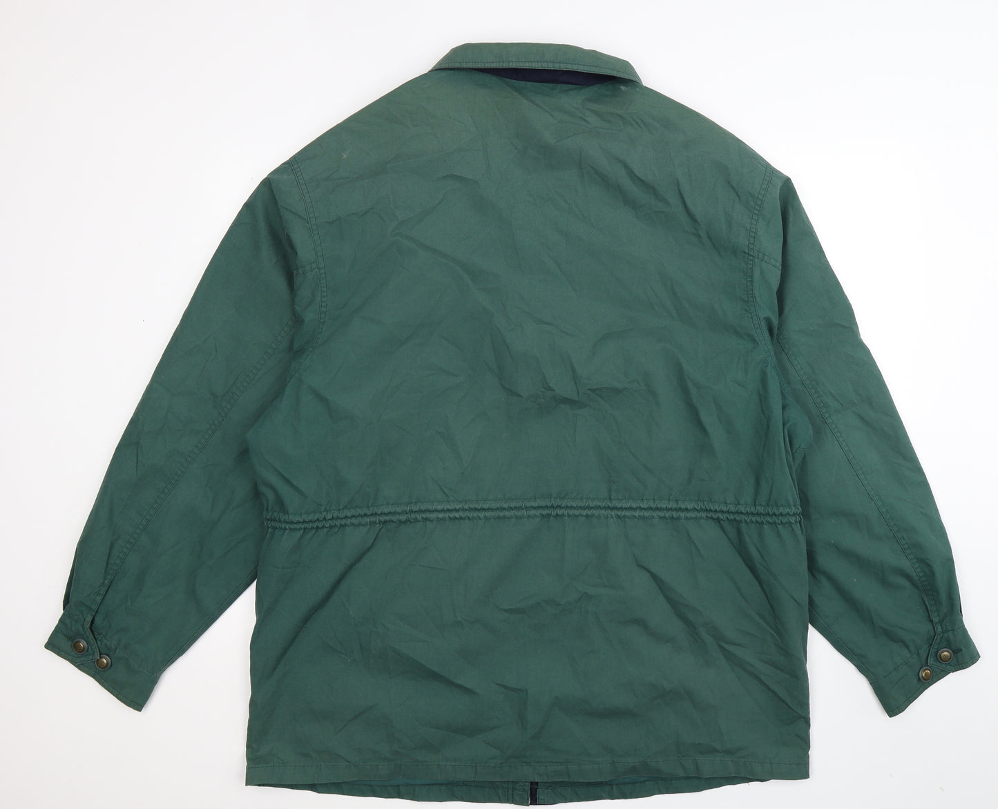 Preworn Mens Green   Jacket Coat Size XL