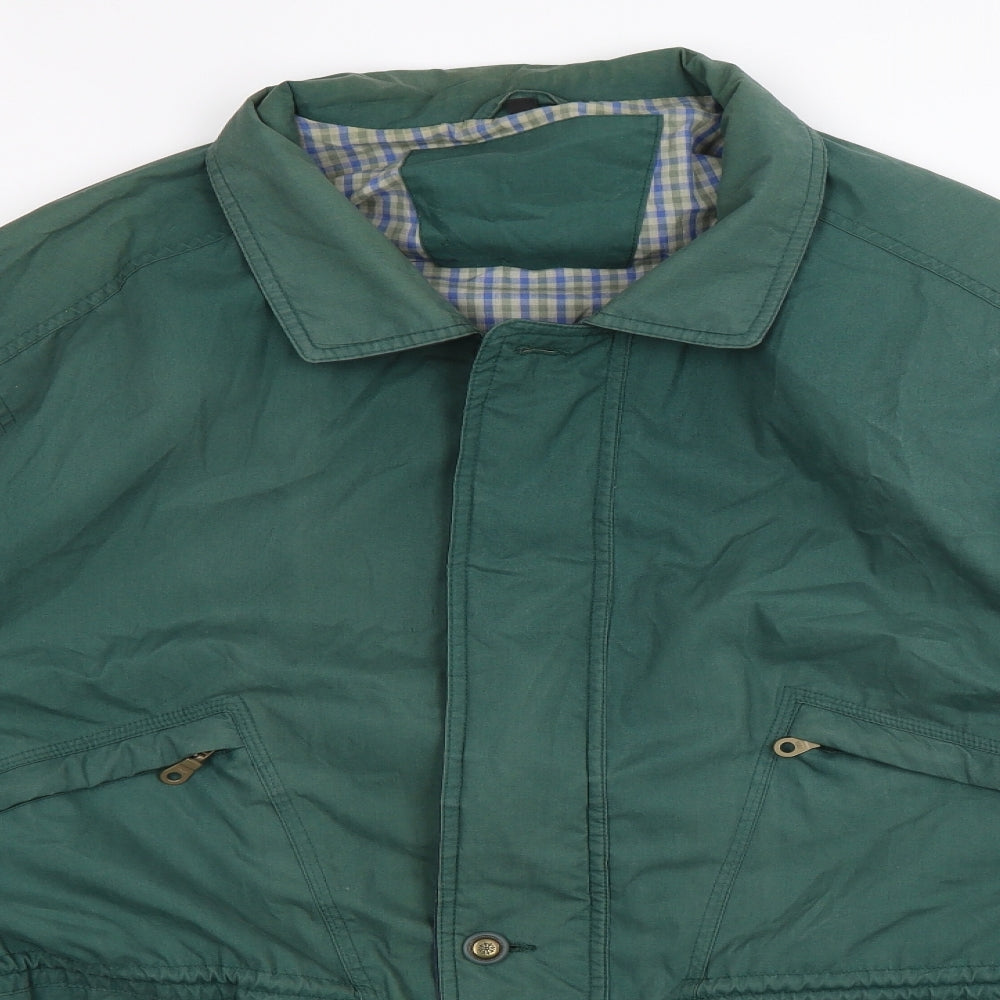 Preworn Mens Green   Jacket Coat Size XL