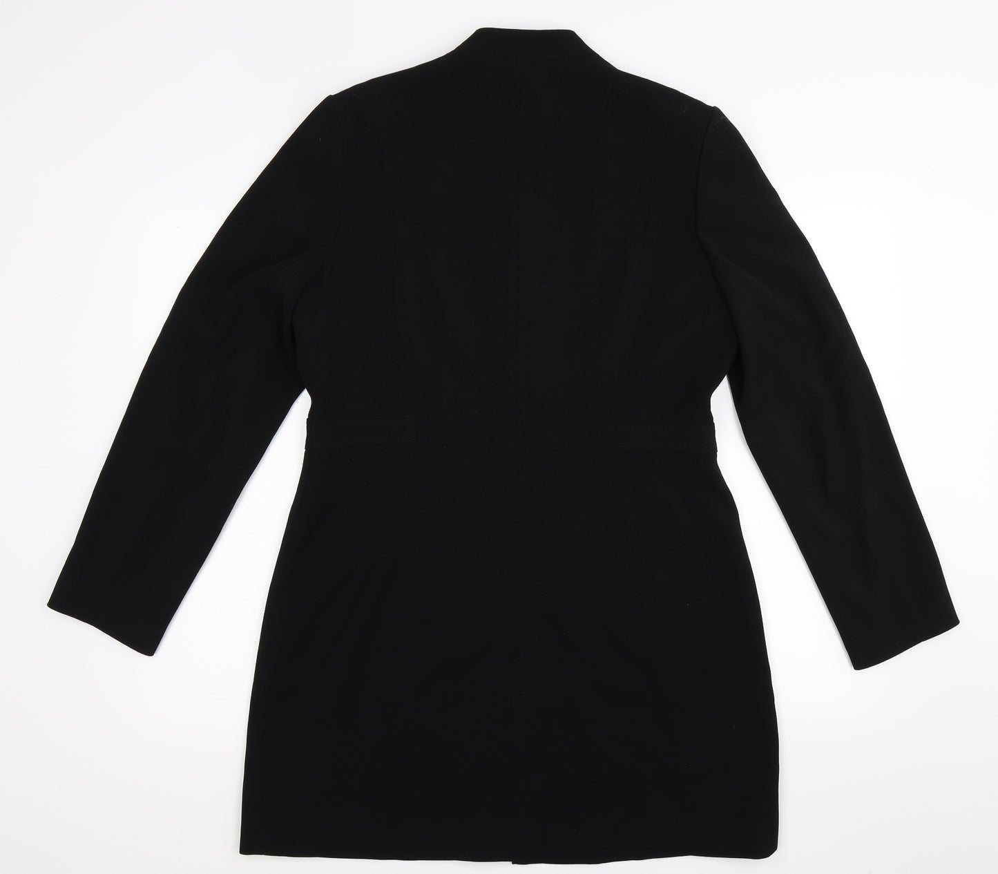 Wallis Womens Black   Jacket Coat Size 14