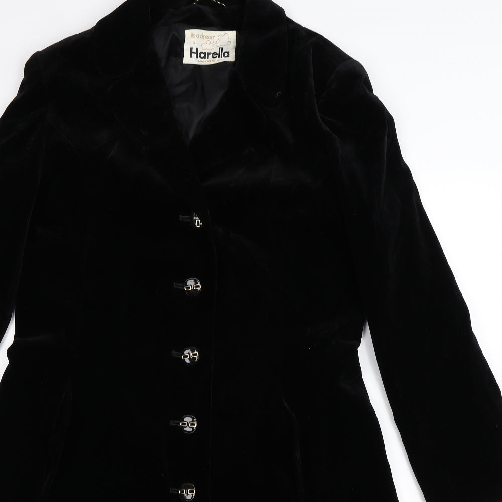 Harella Womens Black   Pea Coat Coat Size 18