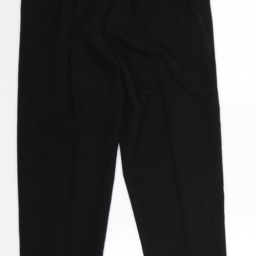 Mia Moda Womens Black   Dress Pants Trousers Size 12 L27 in