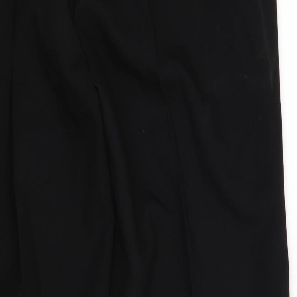Mia Moda Womens Black   Dress Pants Trousers Size 12 L27 in