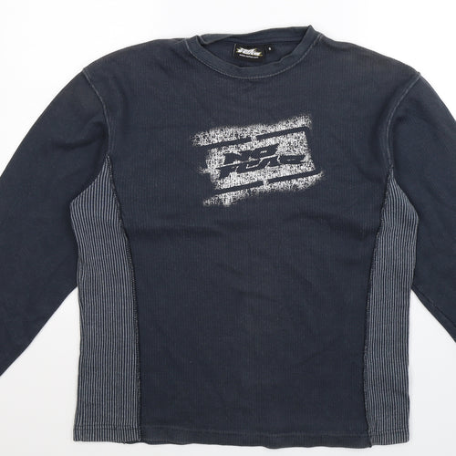 No Fear Mens Blue   Pullover Sweatshirt Size S