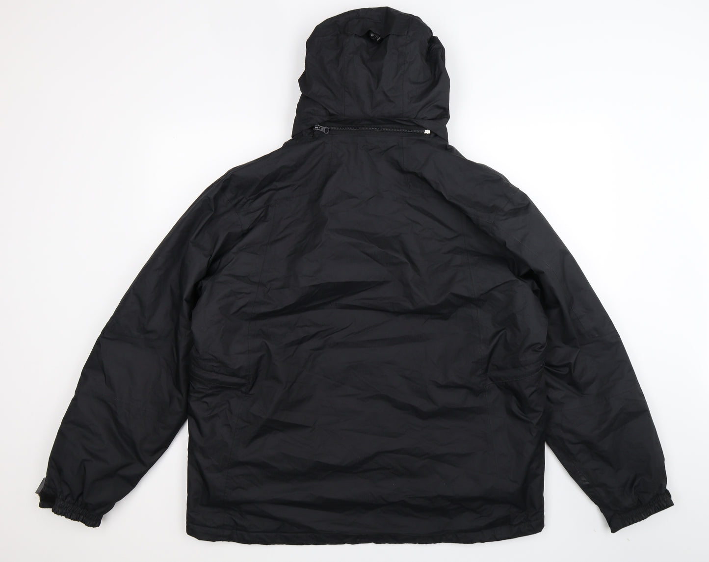 Trespass Mens Black   Jacket Coat Size L