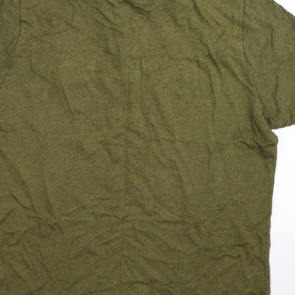 Marks and Spencer Mens Green    Polo Size XL