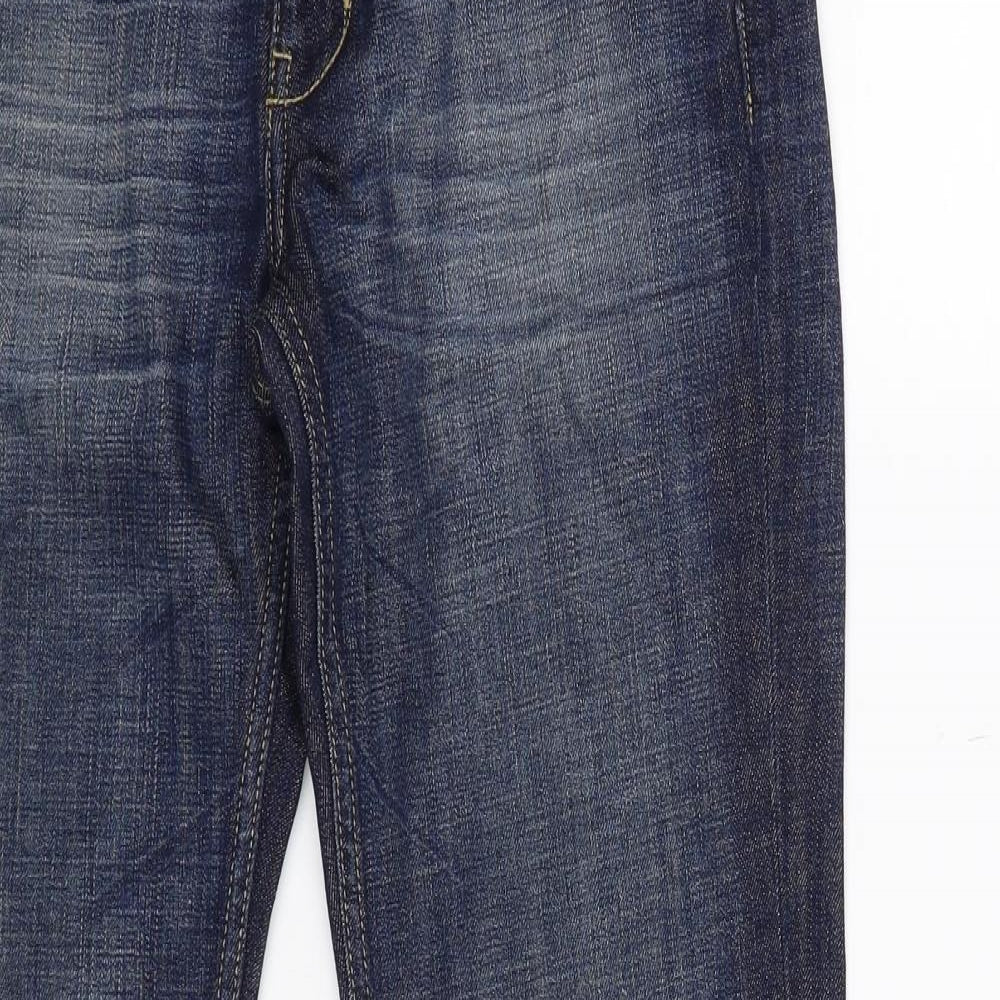 French Connection Womens Blue  Denim Bootcut Jeans Size 12 L32 in