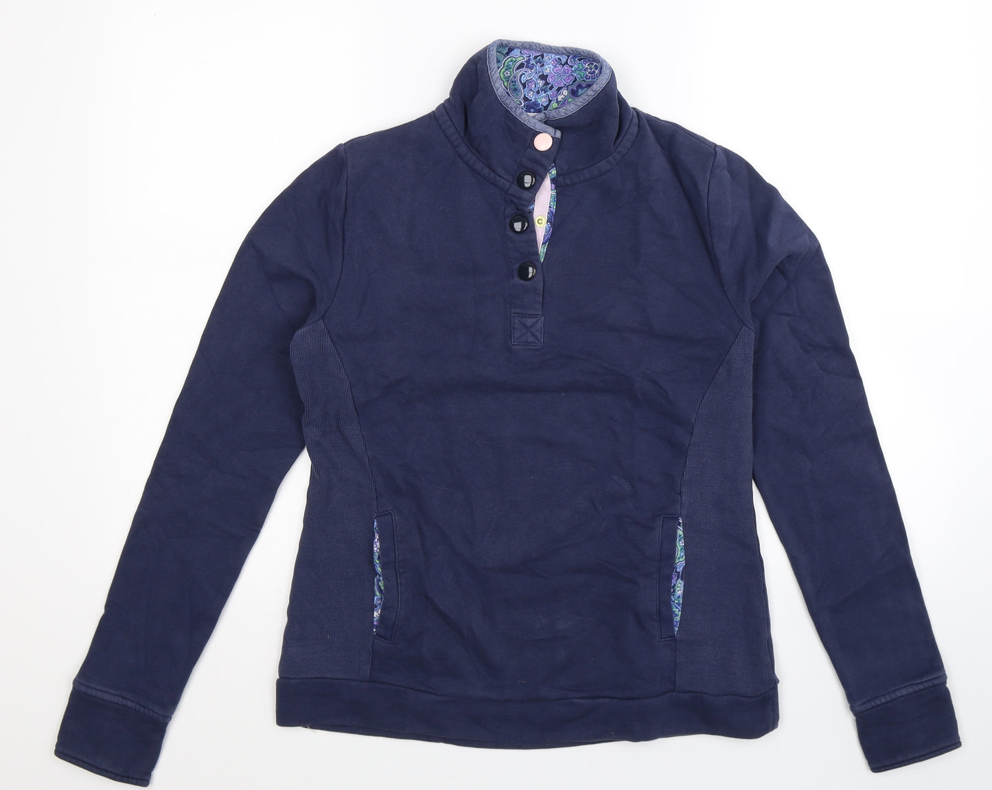 TU Womens Blue   Pullover Sweatshirt Size 10