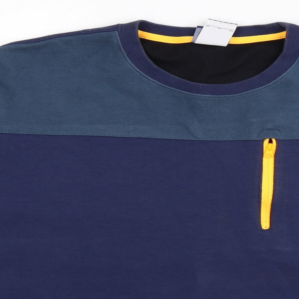 Nike Mens Blue   Pullover Sweatshirt Size XL