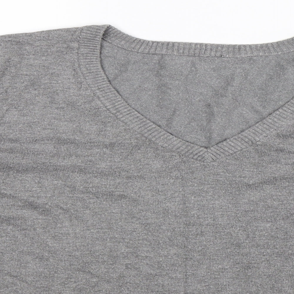 Preworn Womens Grey  Knit Pullover Jumper Size L