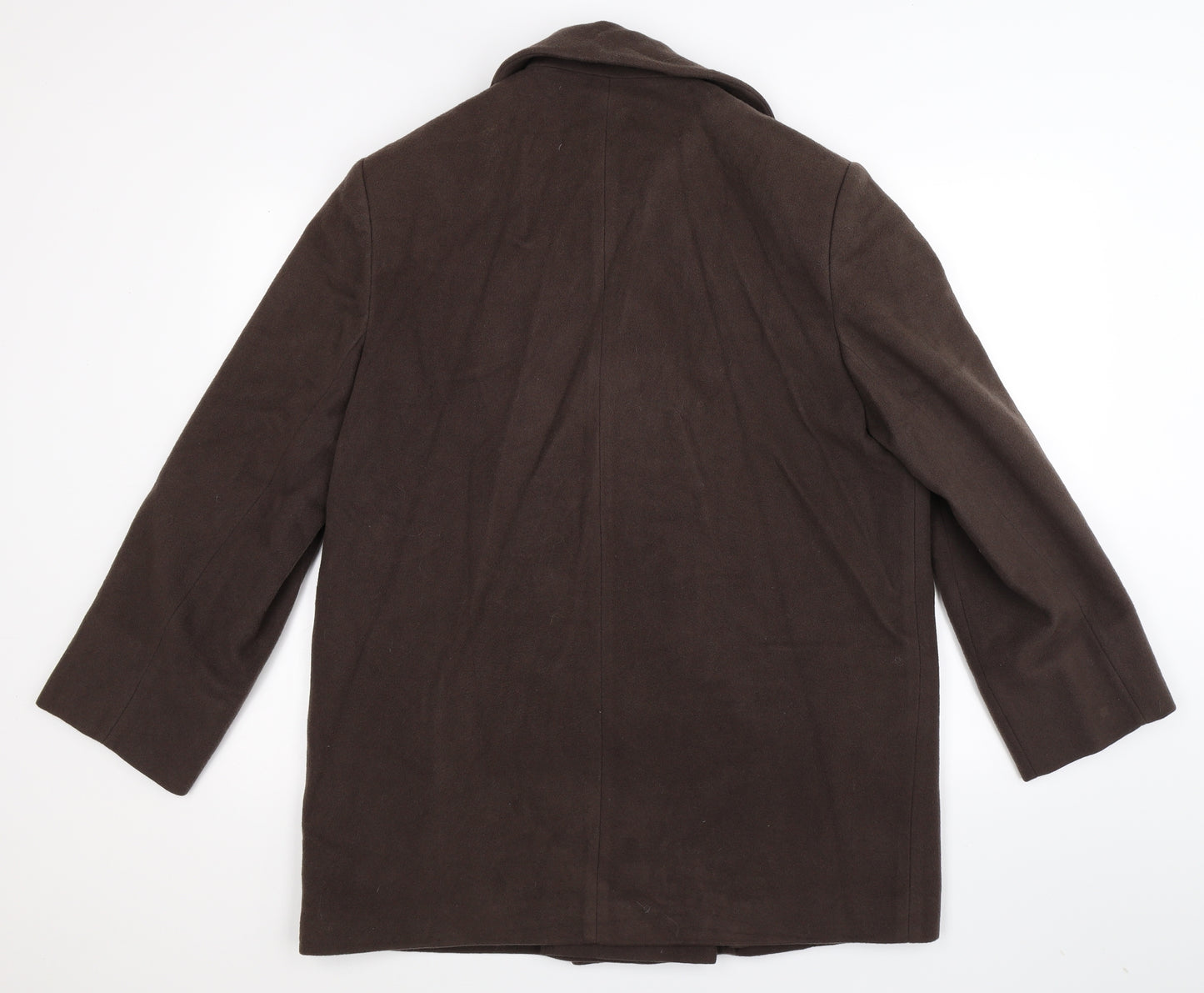 St Michael Womens Grey   Overcoat Coat Size 14