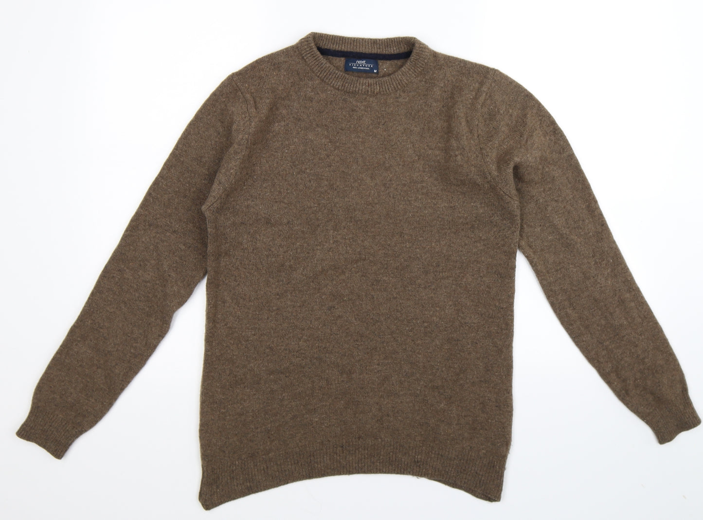 NEXT Mens Grey  Knit Pullover Jumper Size M