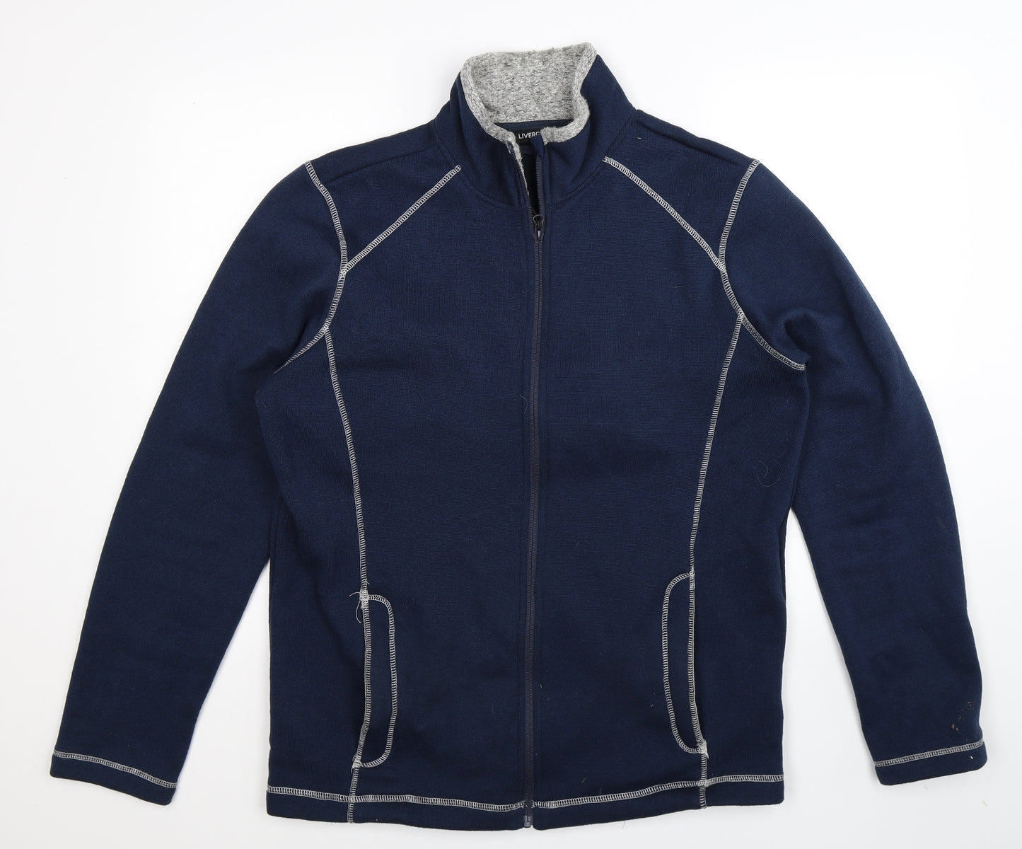 Livergy Mens Blue  Fleece Jacket  Size L