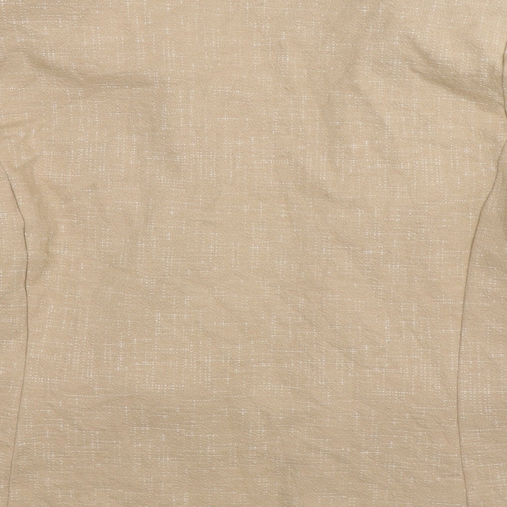 Marks and Spencer Womens Beige   Jacket Blazer Size 16