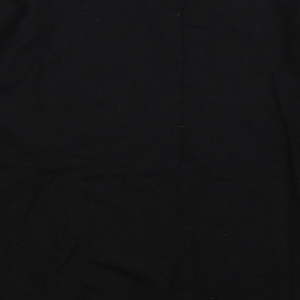 Marks and Spencer Mens Black  Knit Pullover Jumper Size S