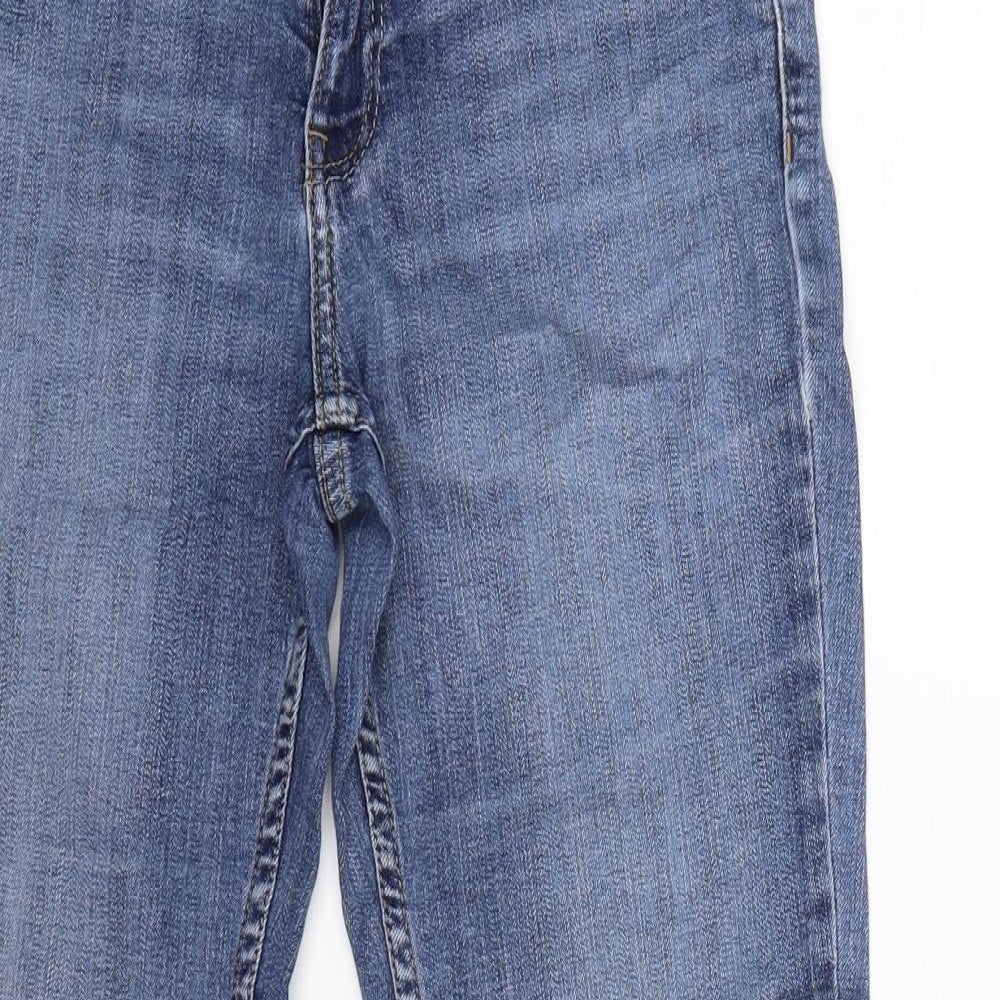 Marks and Spencer Womens Blue  Denim Bootcut Jeans Size 10 L28 in