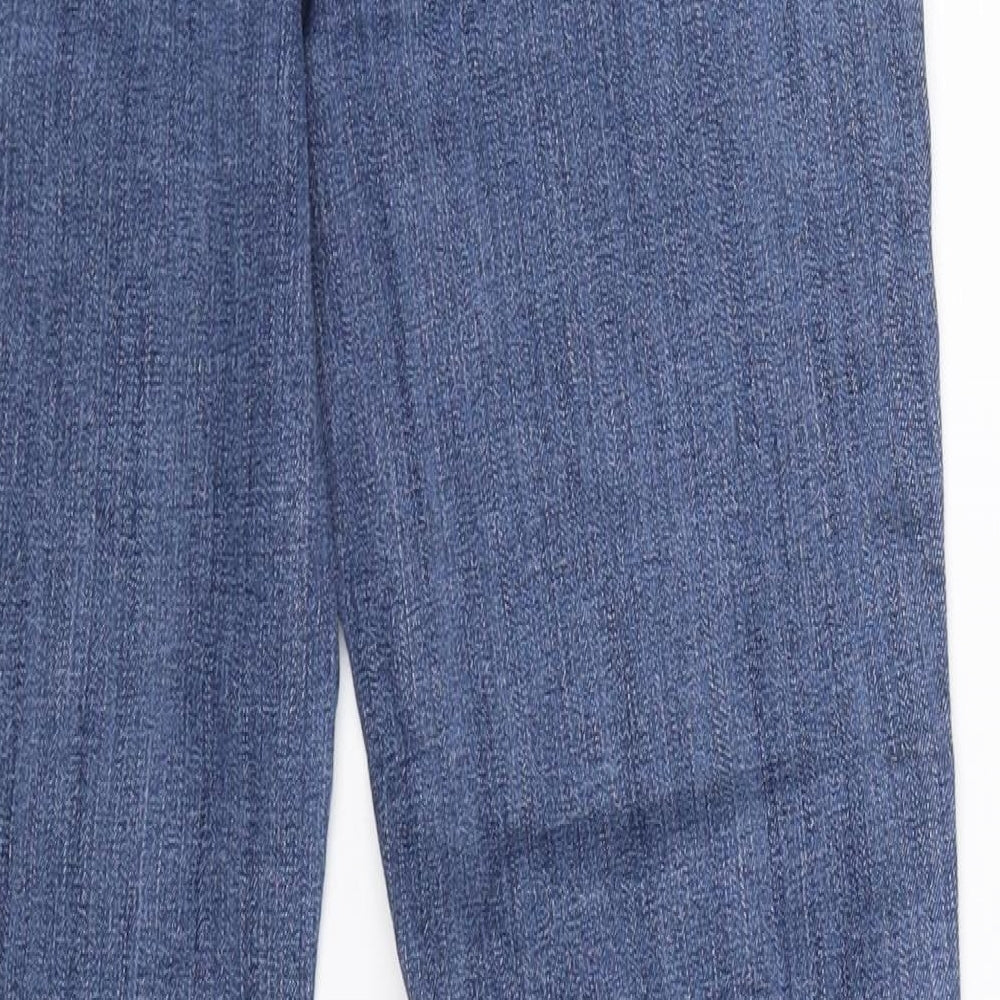 Marks and Spencer Womens Blue  Denim Bootcut Jeans Size 10 L28 in