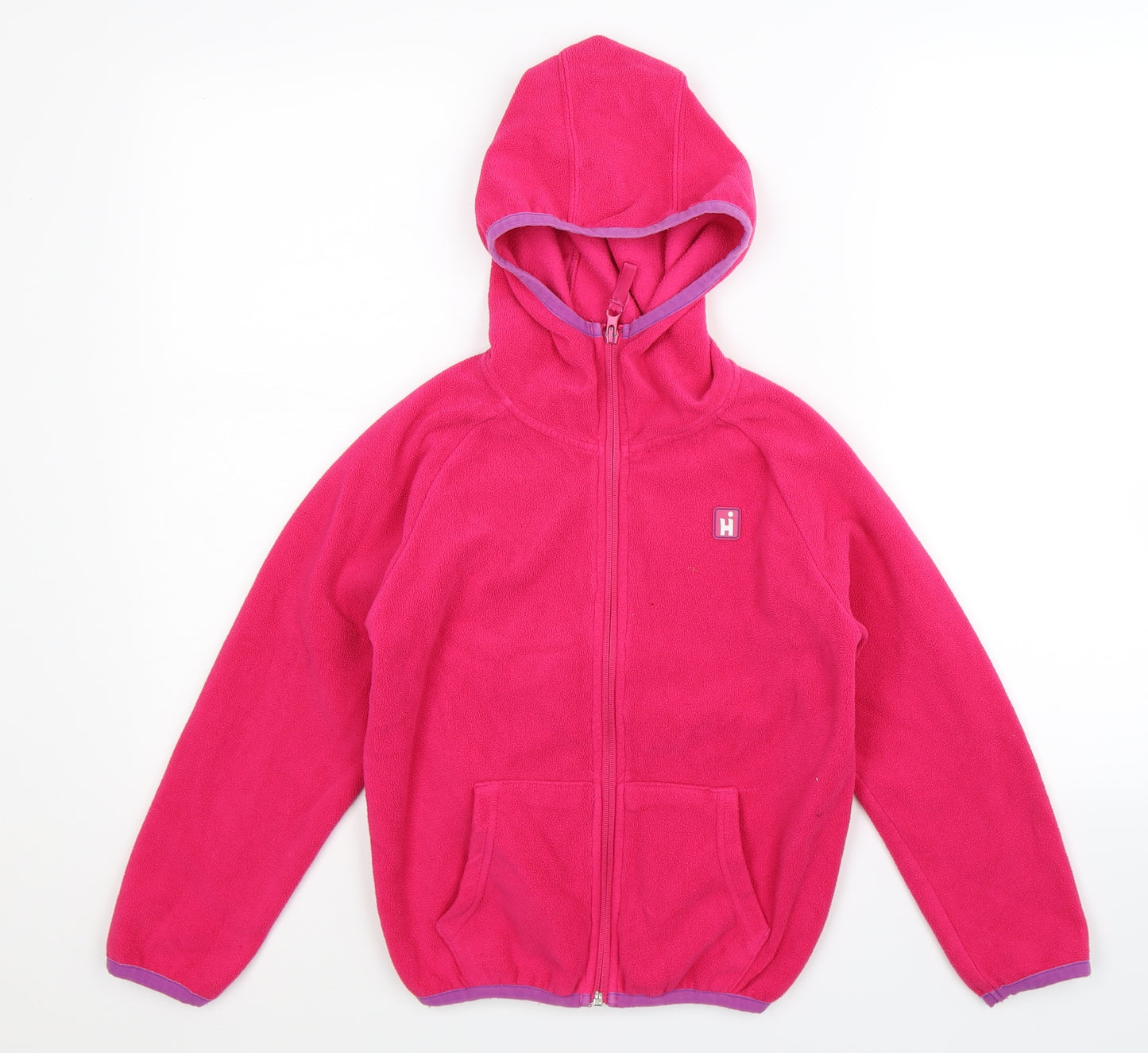 HiGear Girls Pink  Fleece Jacket  Size 9-10 Years