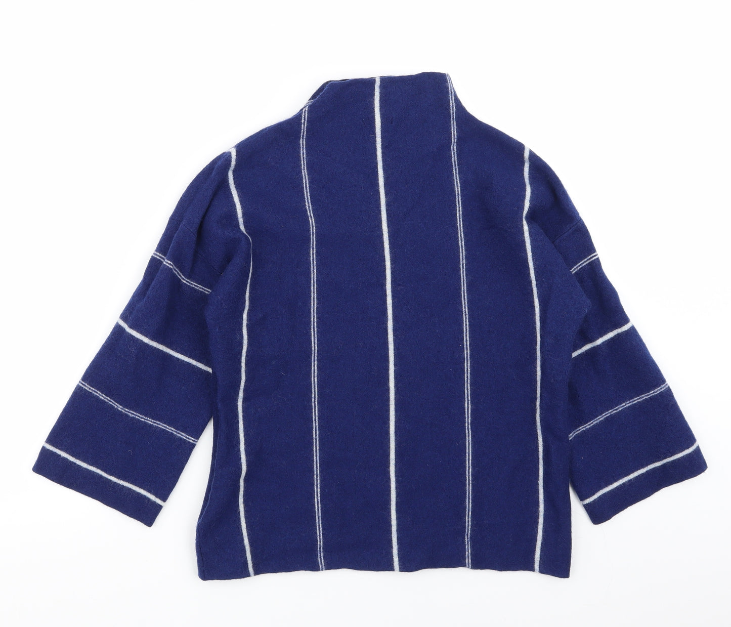 Jigsaw Womens Blue Striped  Pullover Jumper Size S