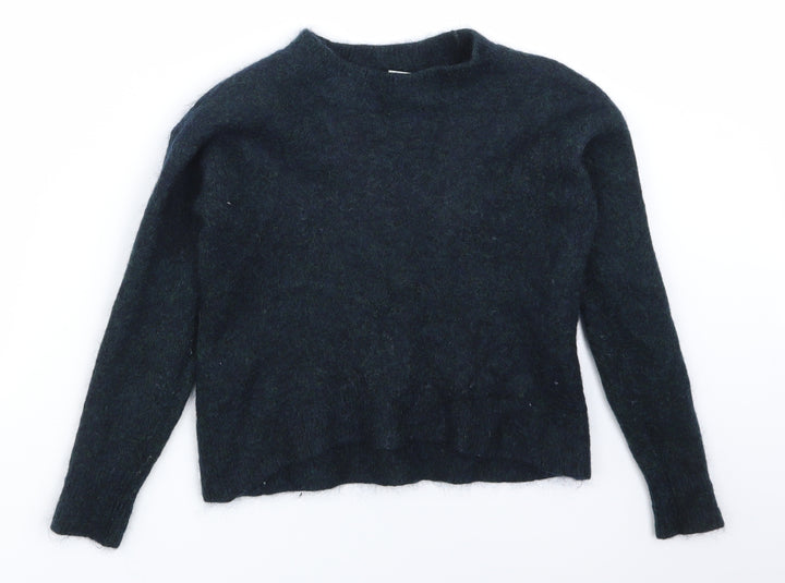 H&M Womens Green Pullover Jumper Size S