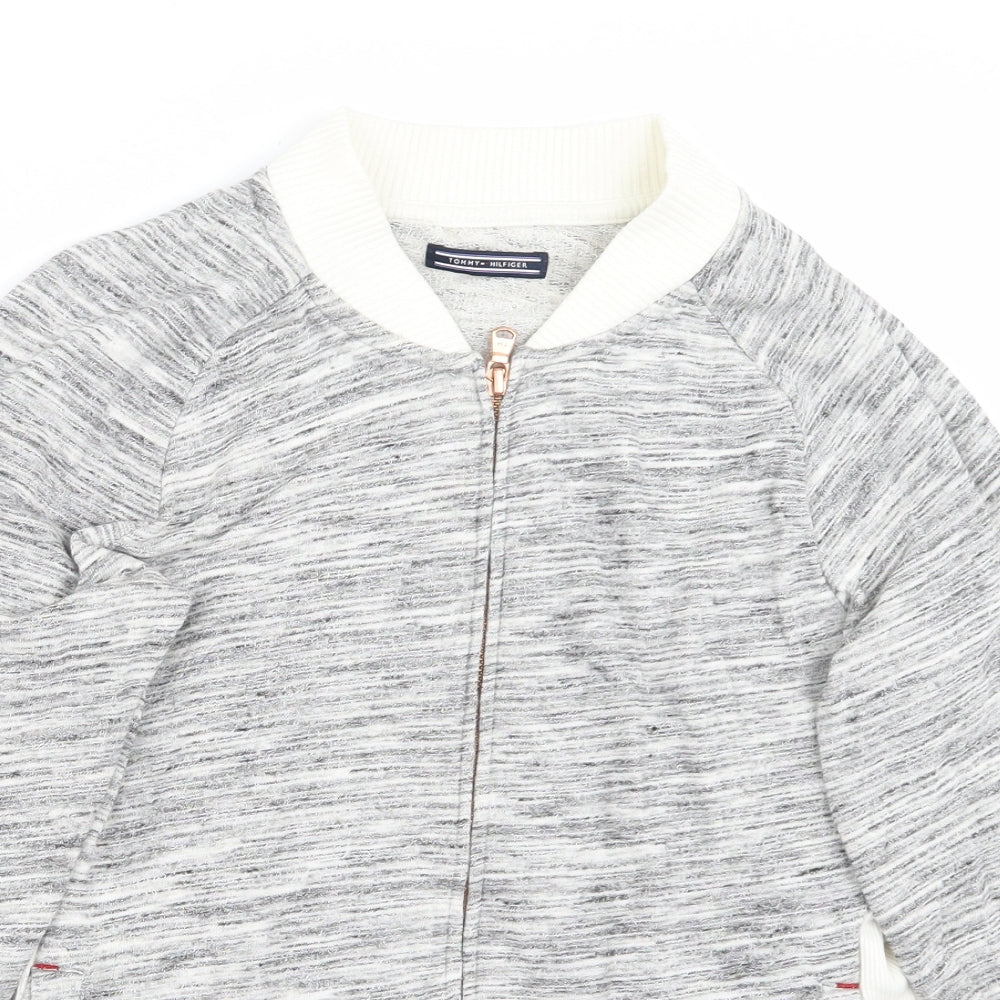 Tommy Hilfiger Womens Grey   Pullover Sweatshirt Size M
