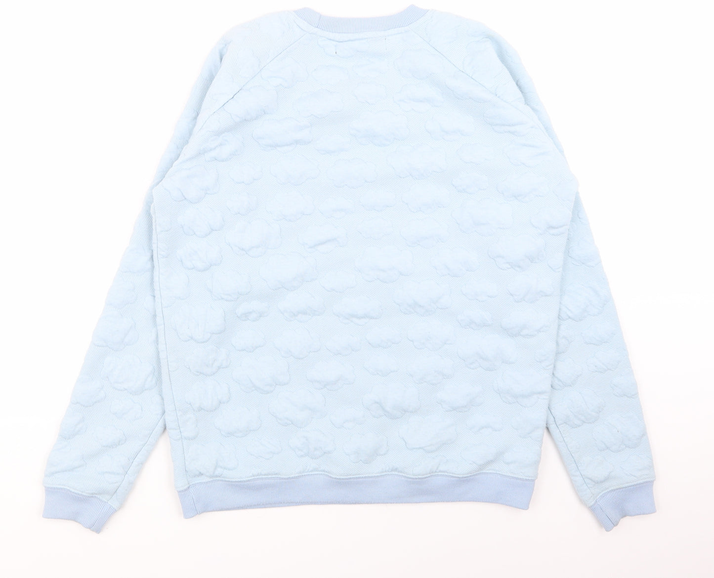 Sugarhill Womens Blue Solid  Top Pyjama Top Size 10