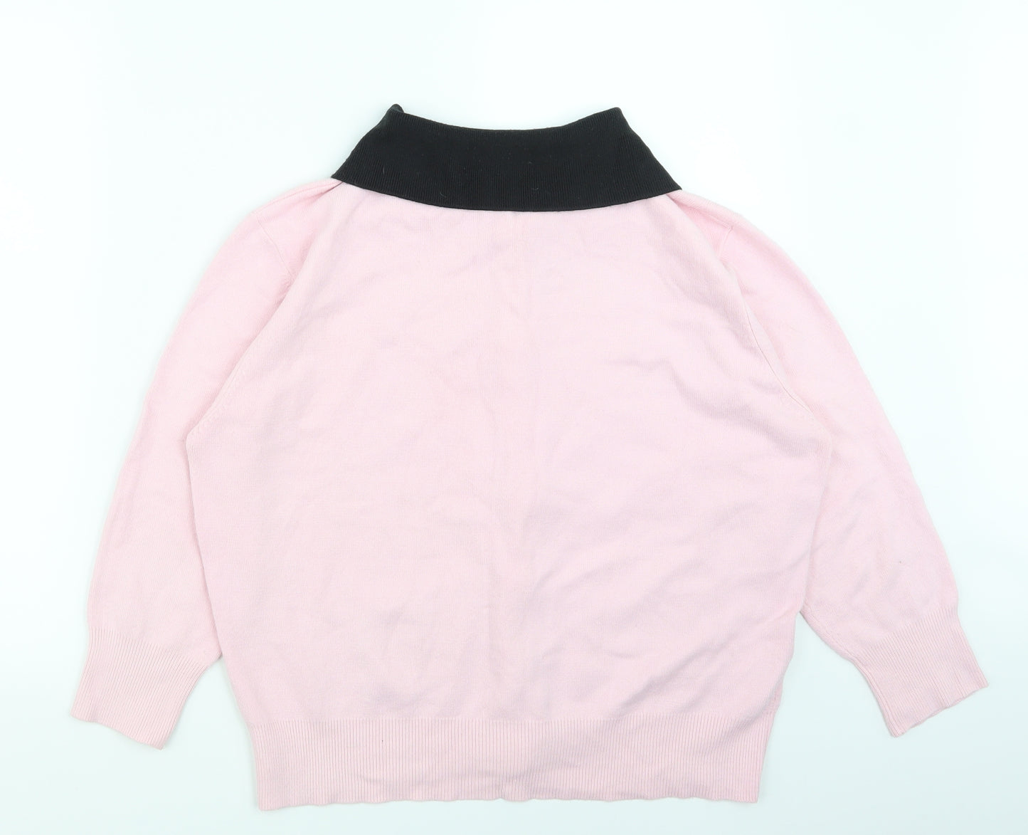 AMARANTO Womens Pink   Cardigan Jumper Size 14