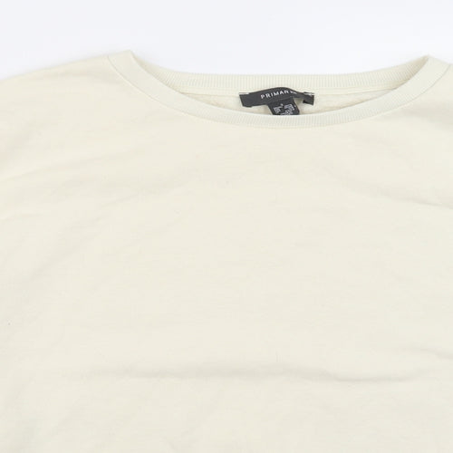 Primark Womens Ivory   Pullover Jumper Size 10