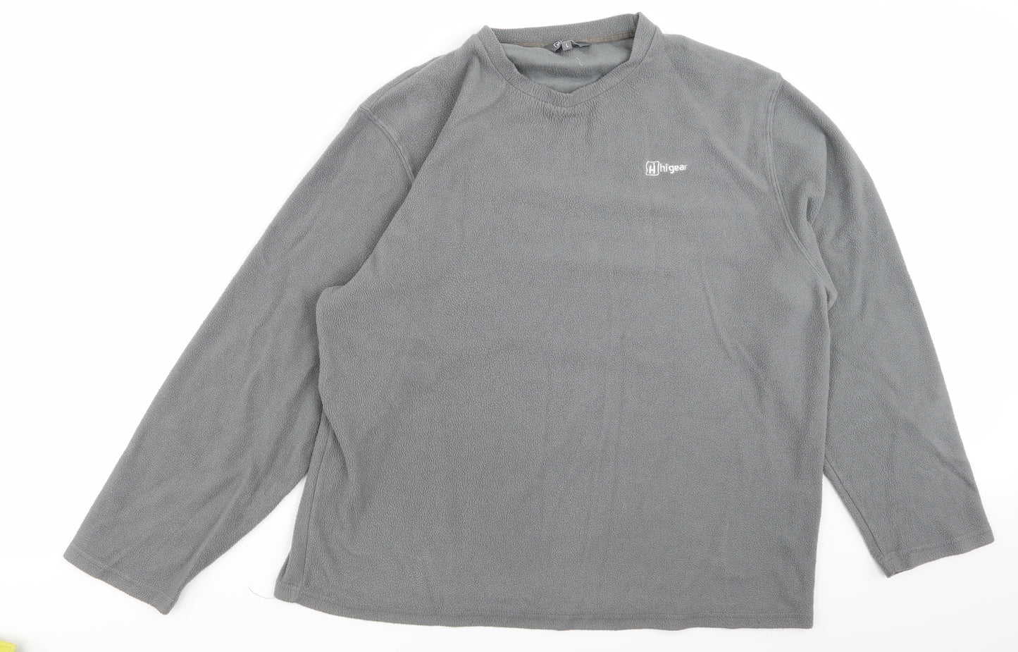 Hi Gear Mens Grey  Fleece Pullover Jumper Size L