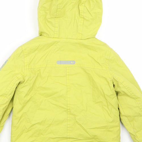 mantaray Boys Green   Puffer Jacket Coat Size 4-5 Years