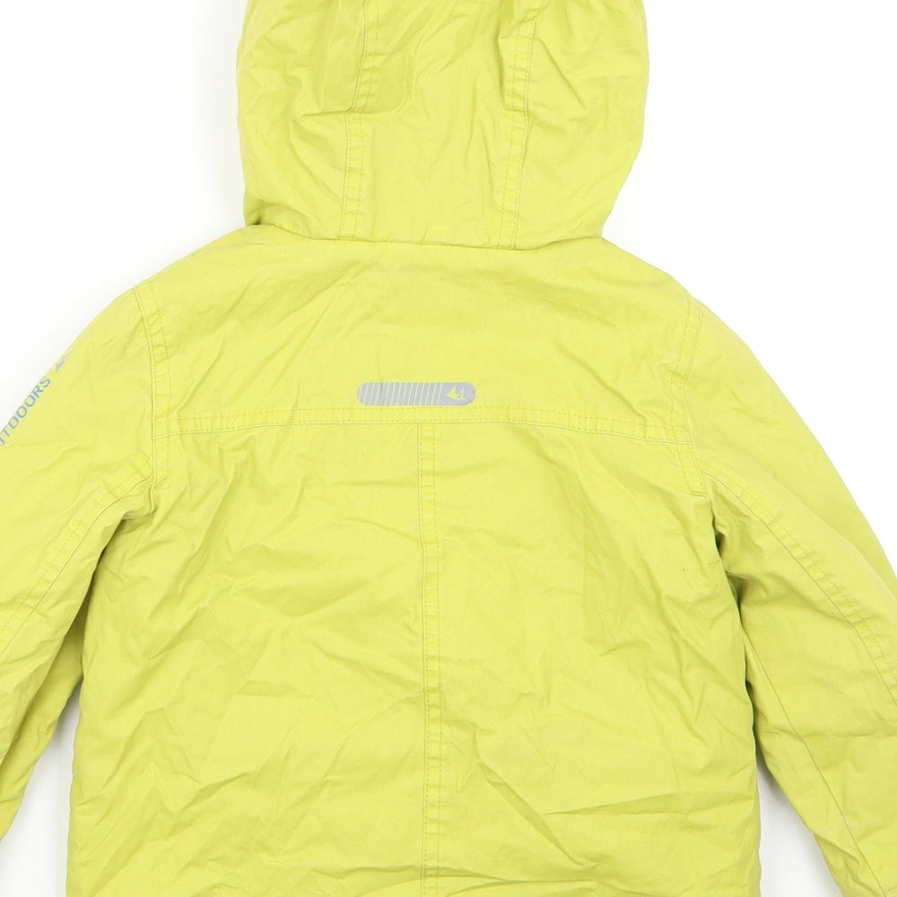 mantaray Boys Green   Puffer Jacket Coat Size 4-5 Years