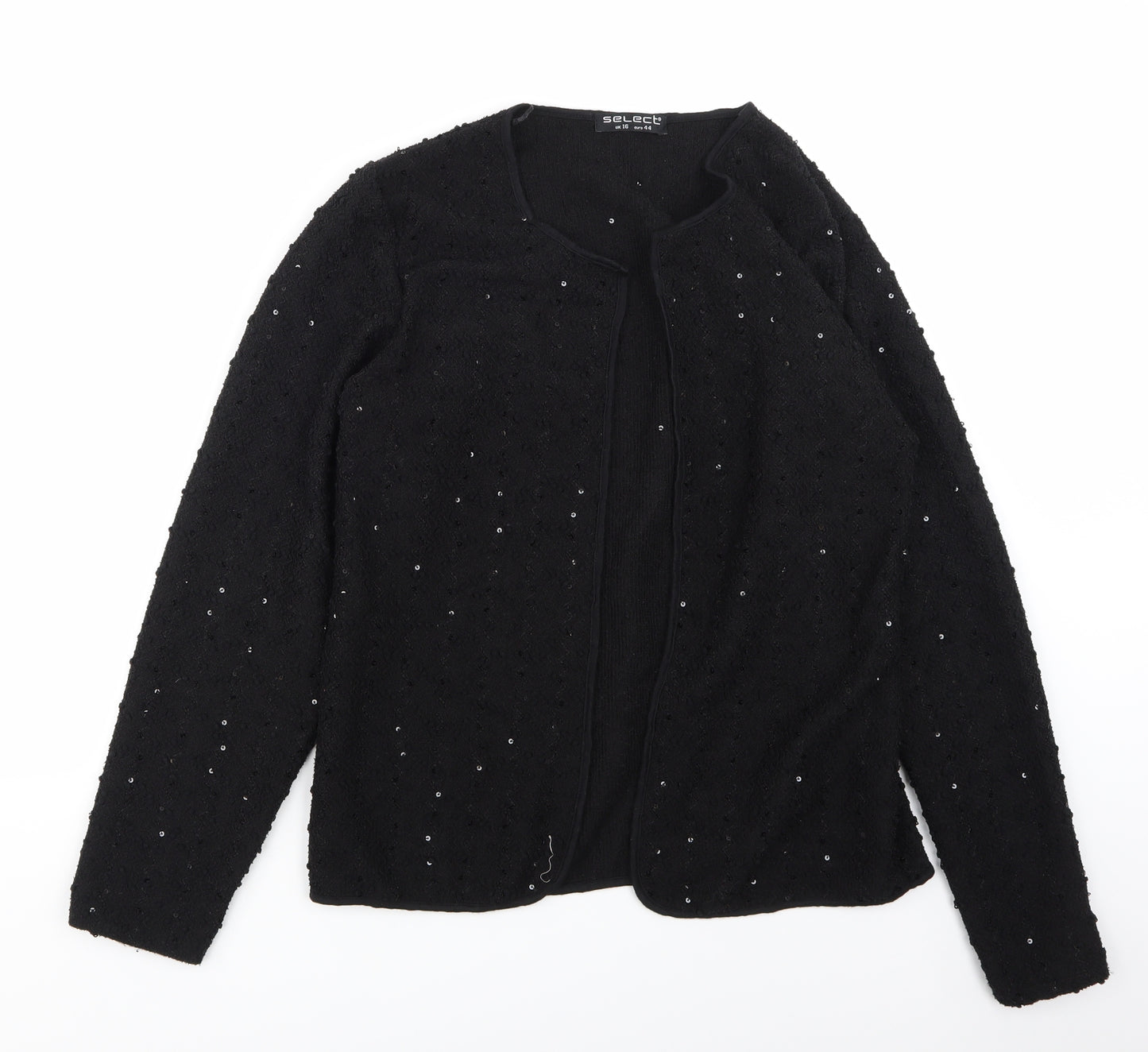 Select Womens Black   Jacket  Size 16