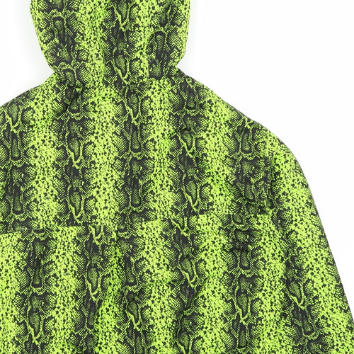 Primark Womens Green Animal Print  Jacket  Size 10