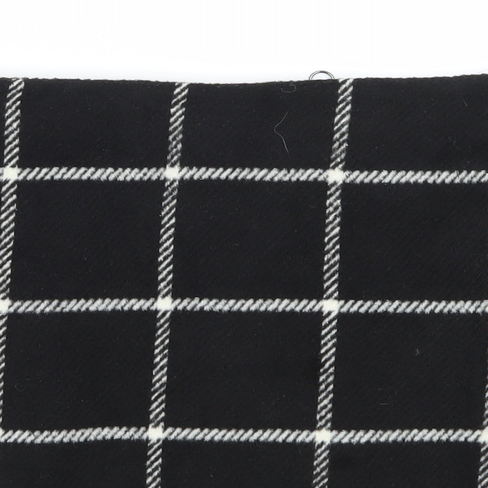 George Womens Black Check  Mini Skirt Size 16