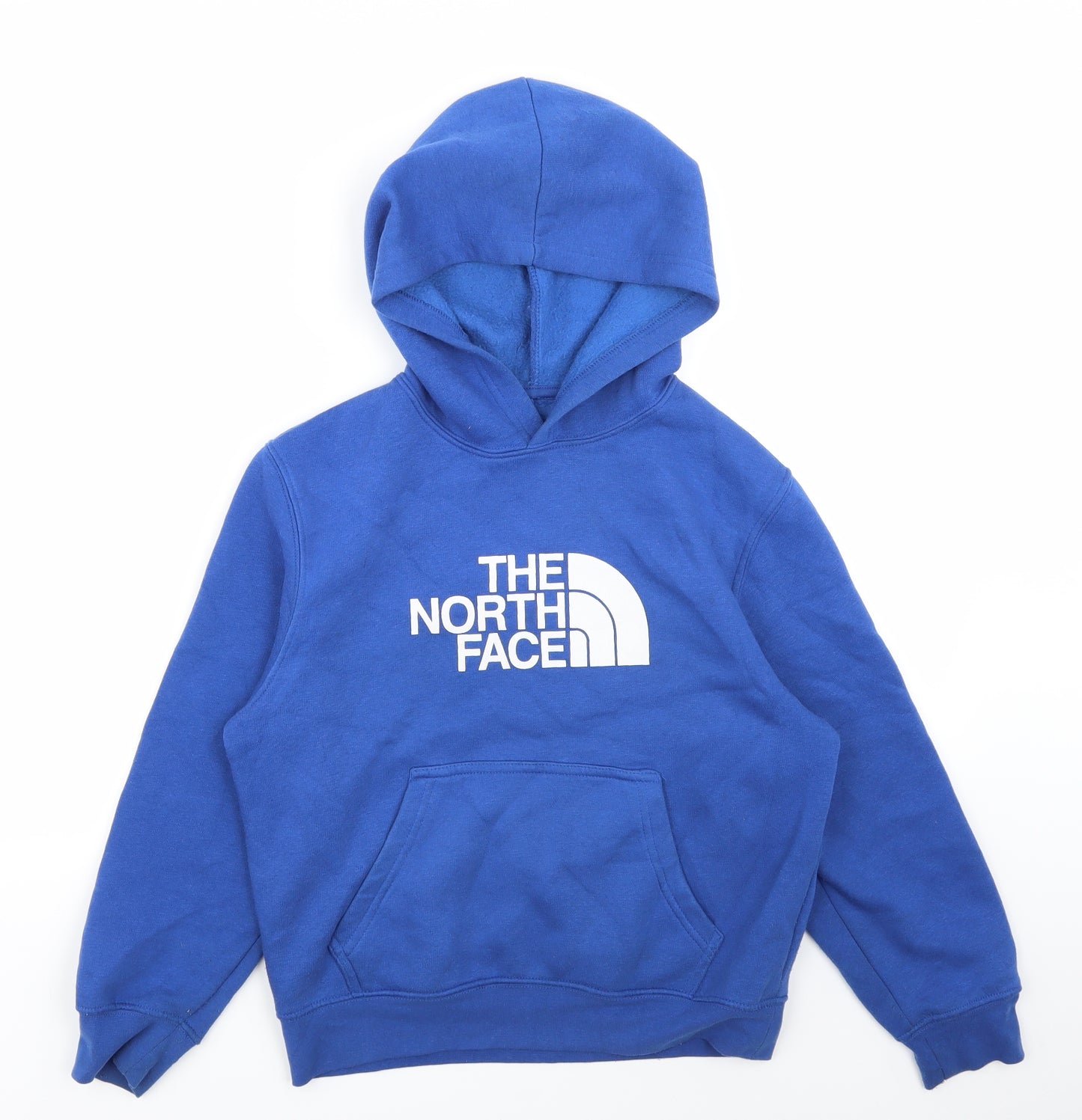 The North Face  Boys Blue   Pullover Hoodie Size 10-11 Years