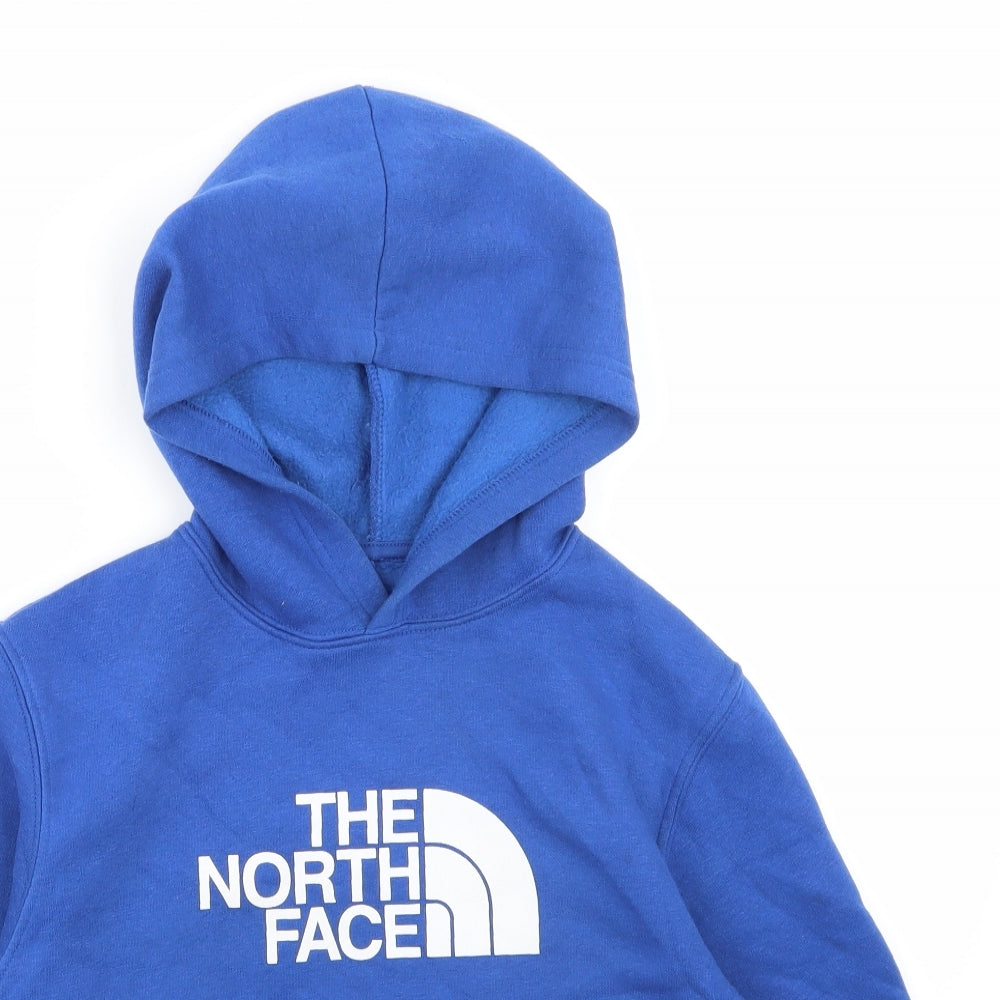 The North Face  Boys Blue   Pullover Hoodie Size 10-11 Years