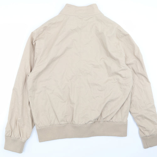 Twisted Gorilla Mens Beige   Bomber Jacket Jacket Size XL