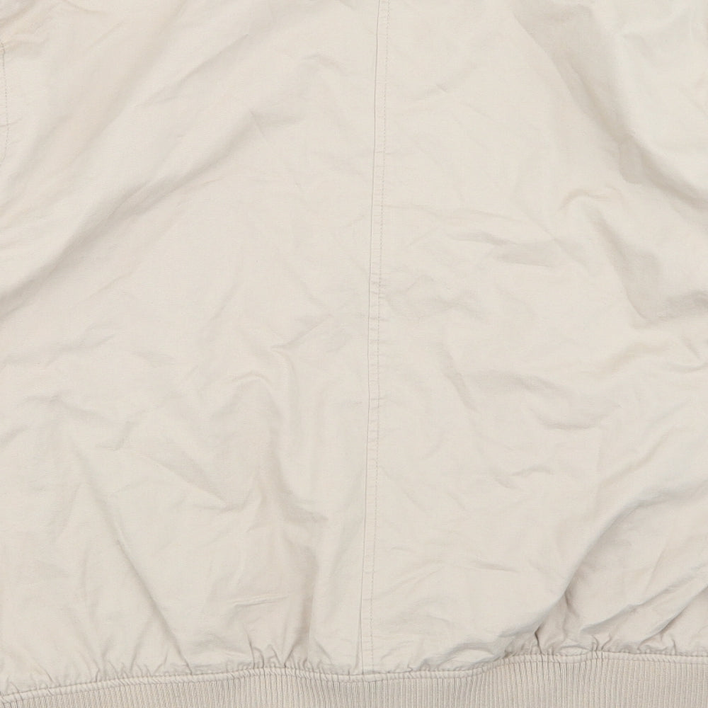 Twisted Gorilla Mens Beige   Bomber Jacket Jacket Size XL