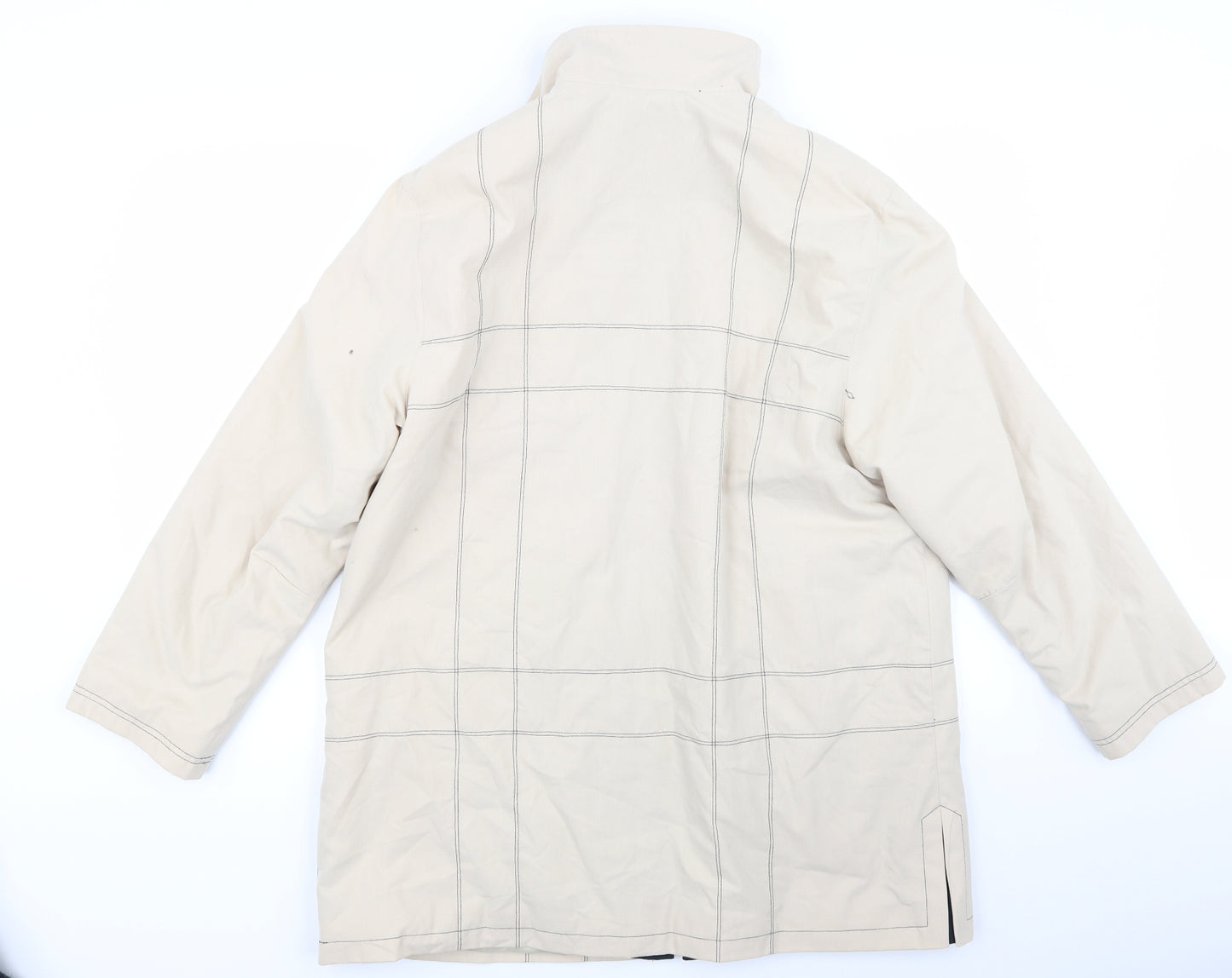 Klass Womens Beige   Puffer Jacket Coat Size 16