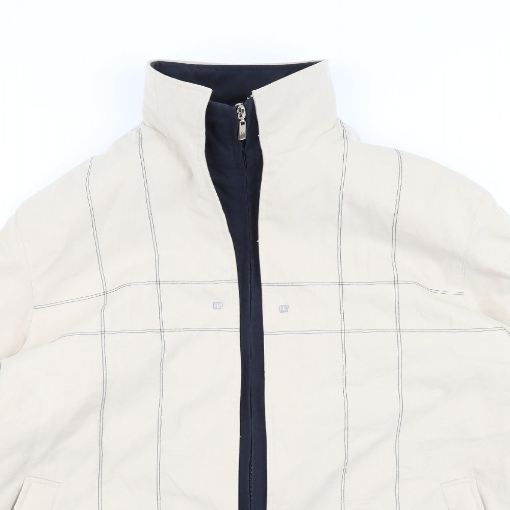 Klass Womens Beige   Puffer Jacket Coat Size 16