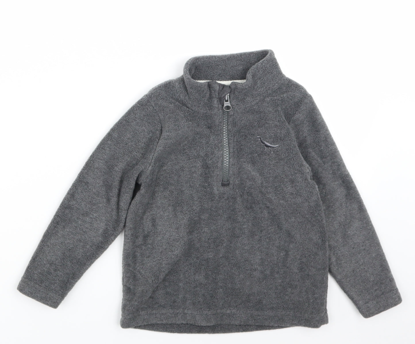 Nutmeg Boys Grey  Fleece Pullover Jumper Size 18-24 Months