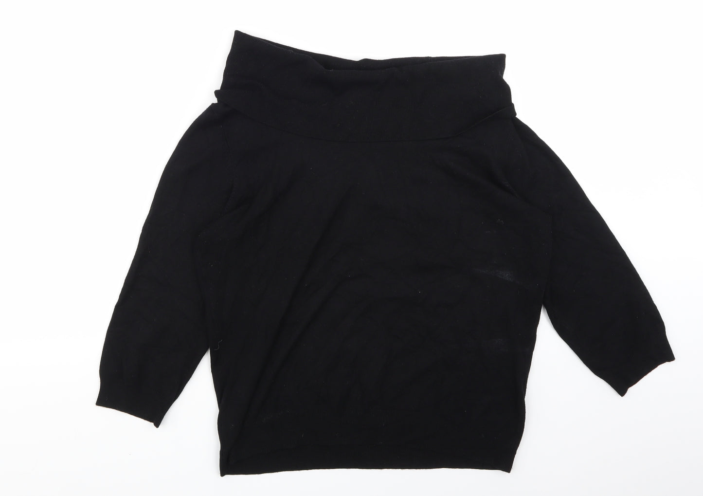 Marks and Spencer Womens Black   Pullover Jumper Size 18