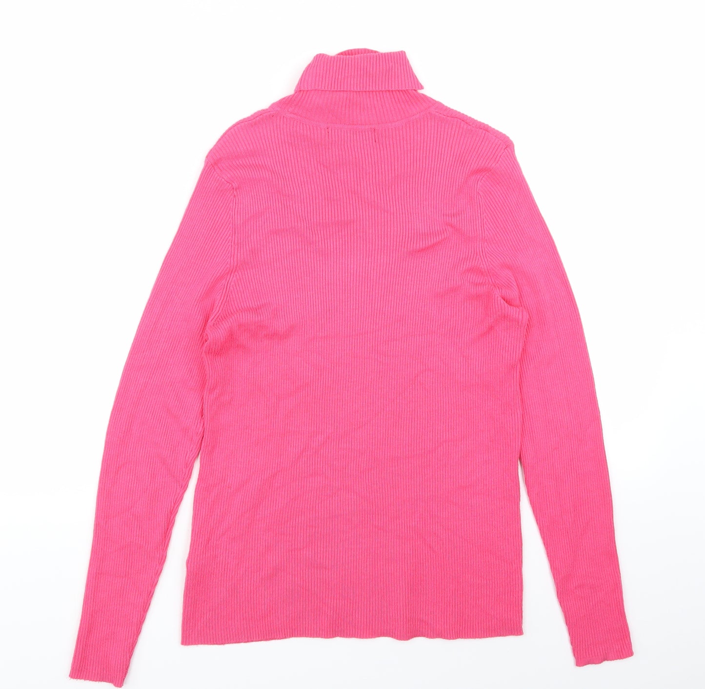 Marks and Spencer Womens Pink   Basic T-Shirt Size 16