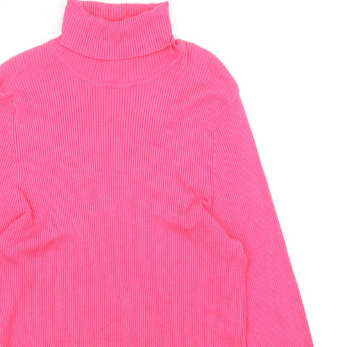 Marks and Spencer Womens Pink   Basic T-Shirt Size 16