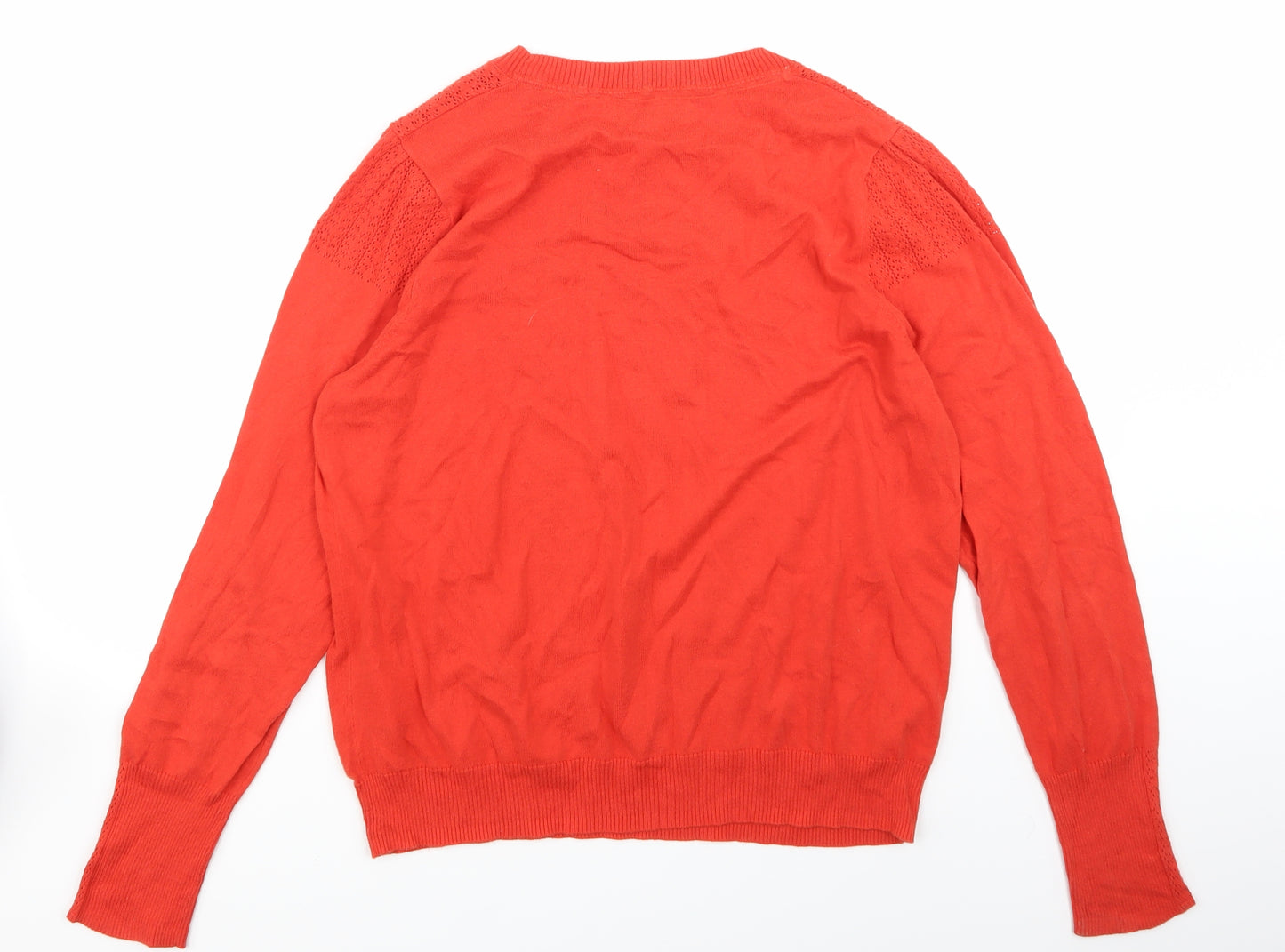 Essential Womens Orange   Basic T-Shirt Size XL