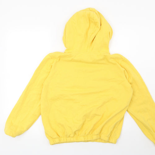 H&M Girls Yellow   Pullover Hoodie Size 11-12 Years  - Original Championships Edinburgh