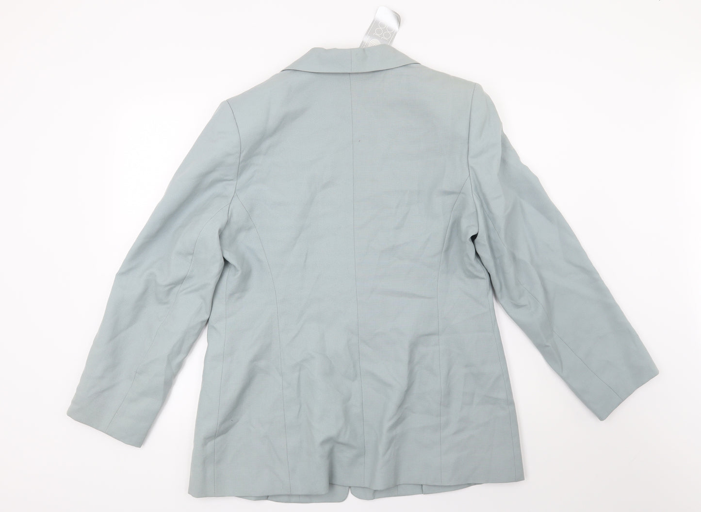 Preworn Womens Green   Jacket Blazer Size 16