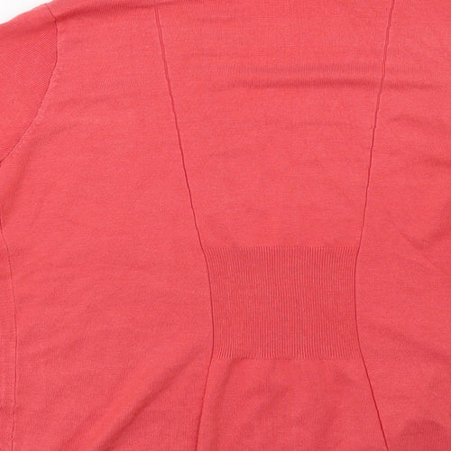 Preworn Womens Red   Cardigan Jumper Size M