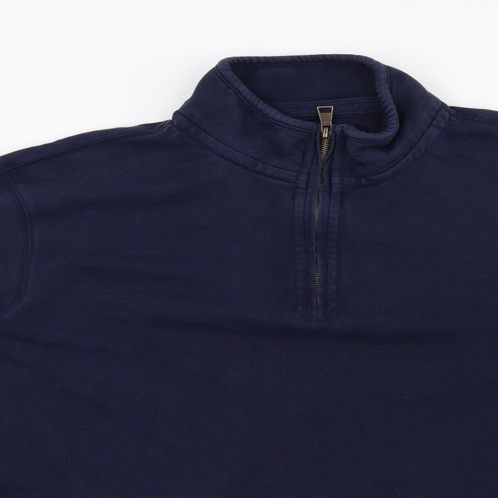 Marks and Spencer Mens Blue   Pullover Sweatshirt Size L