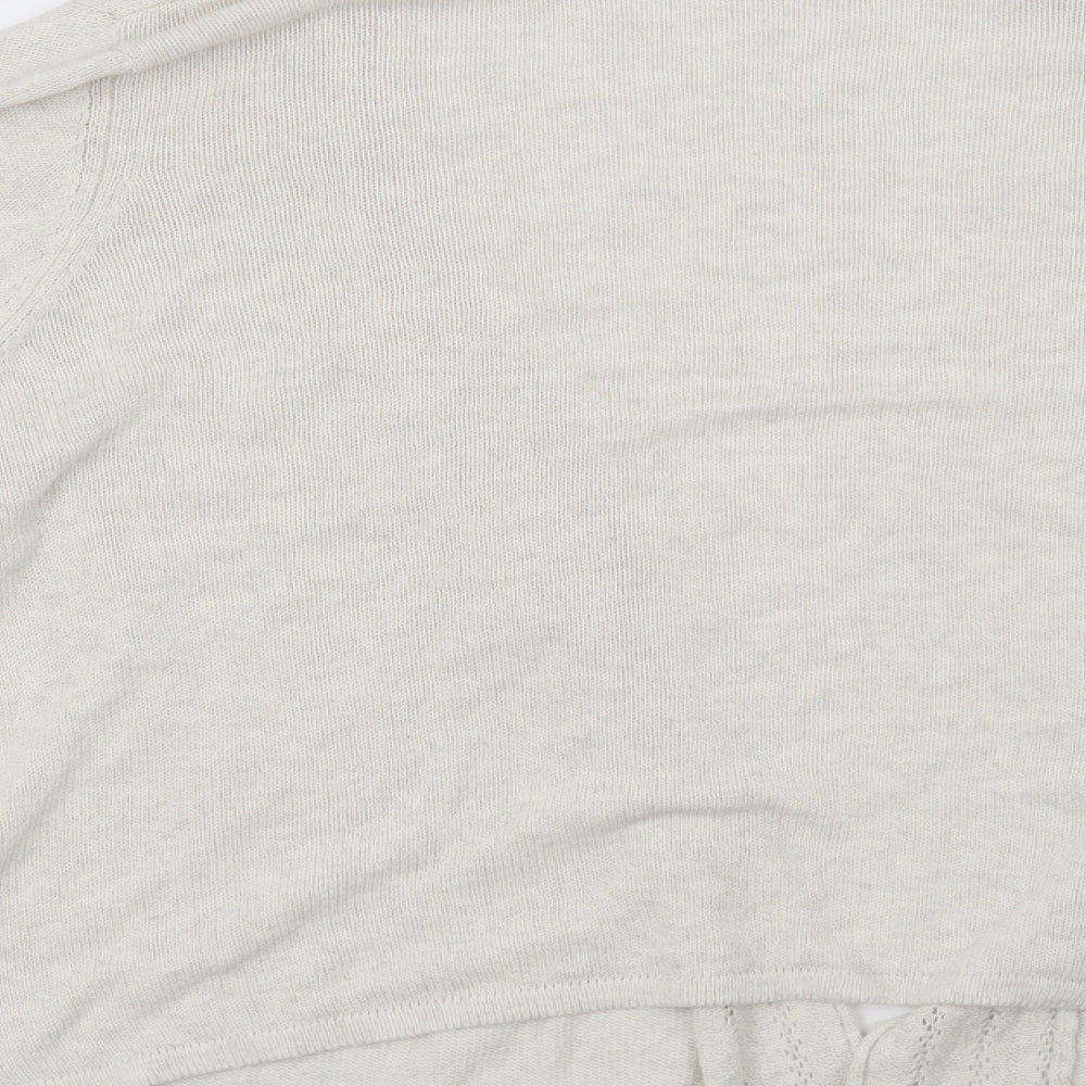 Marks and Spencer Womens Beige   Cardigan Jumper Size 22