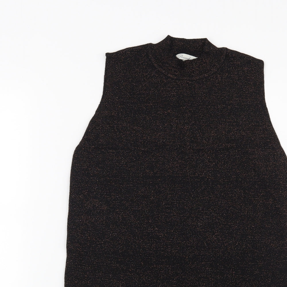 Peacocks Womens Brown   Pullover Jumper Size 12